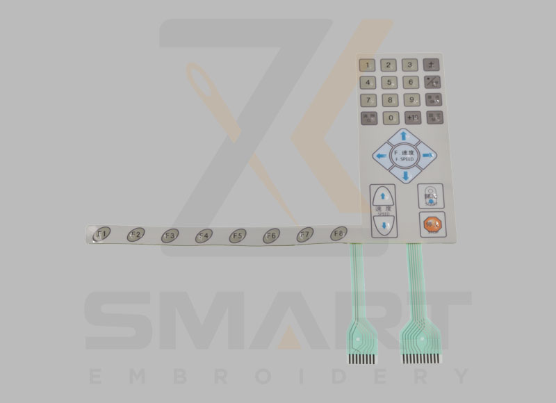 ESWF-AJM-D Tastatur Kontrollpanel Keyboard Membran Switch Generic SWF C D Broderi Maskin Reservedeler