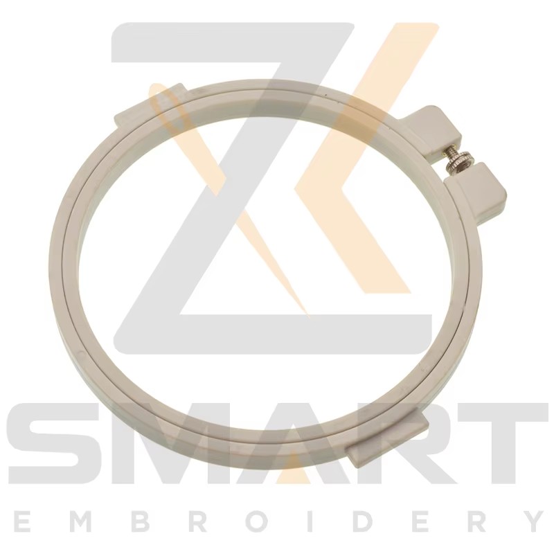 5 Stykker Emroidery Hoop Round 12# 15# 18# Med Ears Embroidery Machine Parts D020102-12GY D020102-15GY D020102-18GY