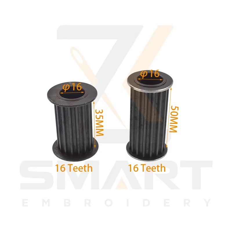 Tajima SWF Embroidery Machine Parts Pulley Iron Material S5M 16 Tenner 35/50 MM 501490030S12 UN110030B000 501470050S11