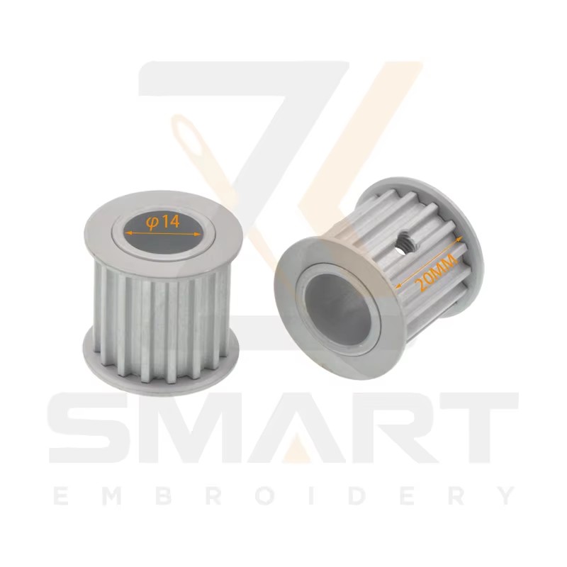 Tajima SWF Chinese Embroidery Machine Parts Pulley T5 16 Tenner D05-T5-D14-T16-W20
