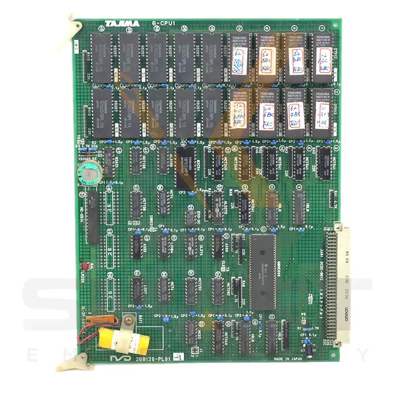 Brukte Tajima Board 6-CPU1 Embroidery Machine Parts ETJ-6-CPU1