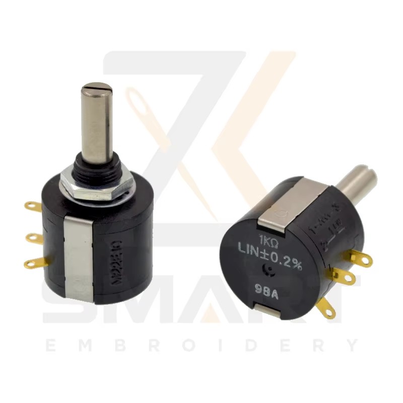 Potentiometer M22E10 1K for Tajima SWF Chinese Embroidery Machine Parts