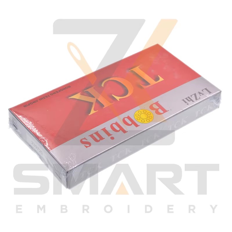 100 Stykker 2.0 Størrelse Jumbo Bobbins For Embroidery Machines R0620-TCK