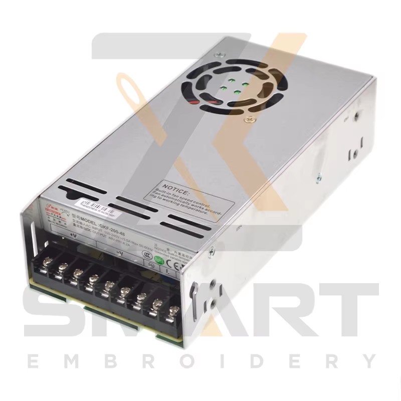 Strømforsyning GKF-200-48 Embroidery Machine Parts EMW-GKF-200-48