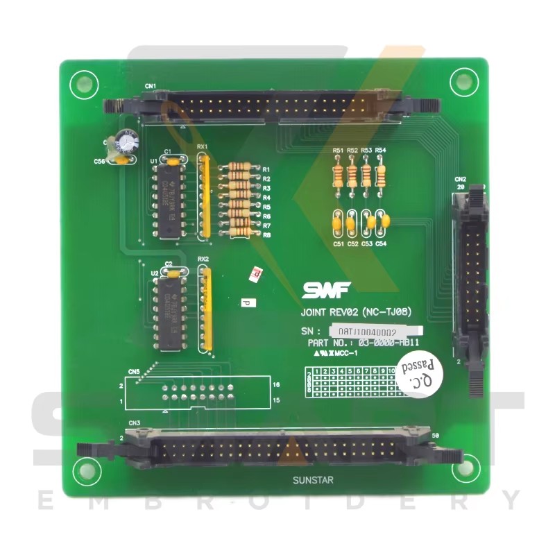 Brukt SWF Thread Control Joint Board 03-0000-HB11 Embroidery Machine Parts ESWF-03-0000-HB11-U