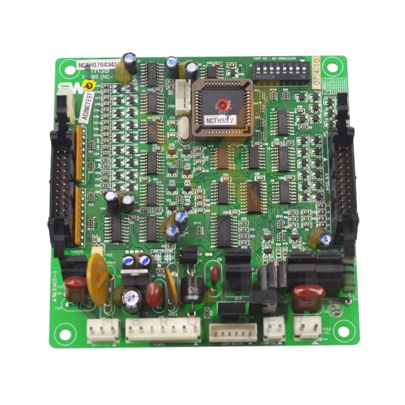 Brukt Original SWF BD-000222 kort med Jump Motor Connector Embroidery Machine deler ESWF-BD-000222-U