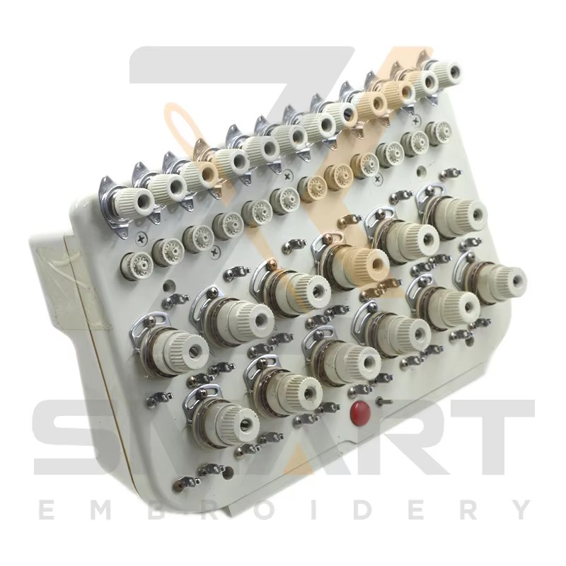 Brukt 12 farger SWF Spenning Base Unit Assy med Sensor Boards Inside for HB SA Series Embroidery Machines T01SWF1202-U