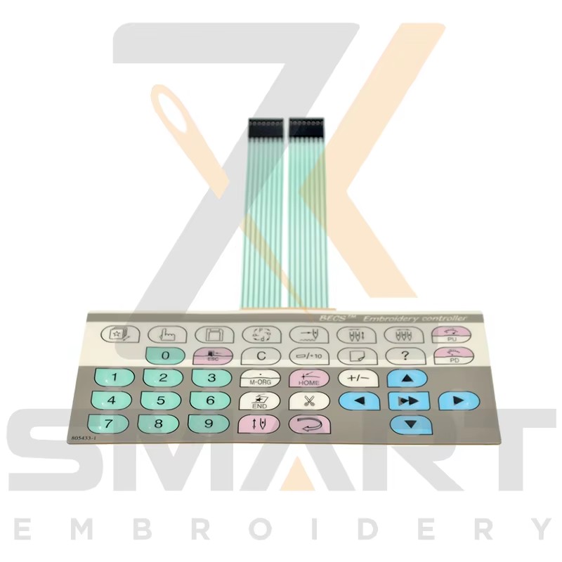 DAHAO Keypad 805433-1 For Kinesiske Embroidery Maskiner EDH050402-0201