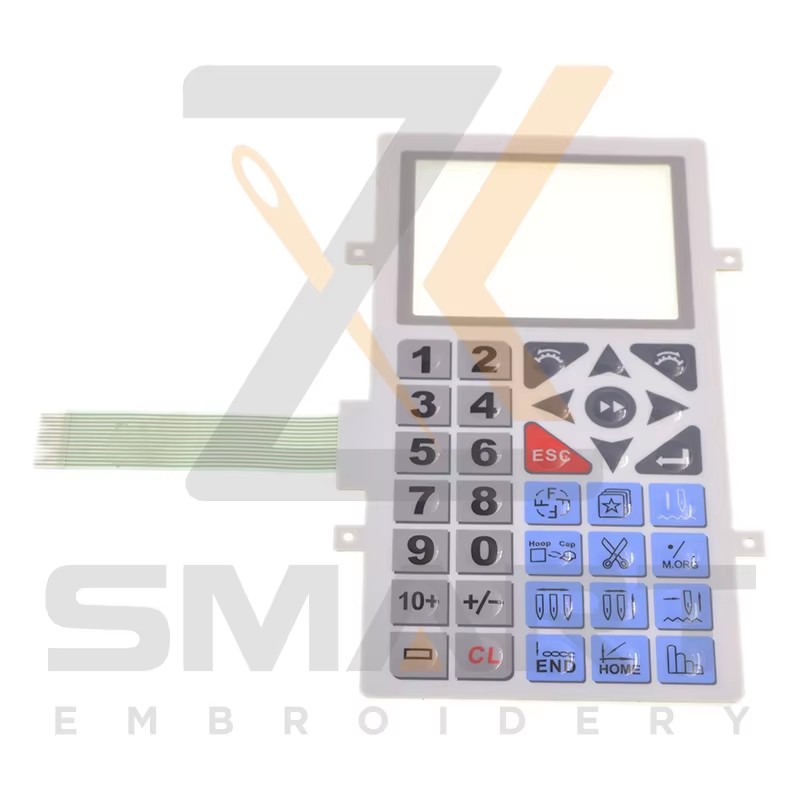 Originalt Ricoma Keypad 03150210 Kinesisk Embroidery Machine Parts E17-KP02