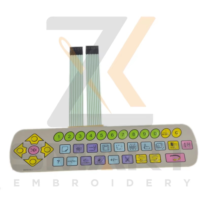 DAHAO Keypad 805414-1 kinesiske Embroidery Machine deler EDH050404