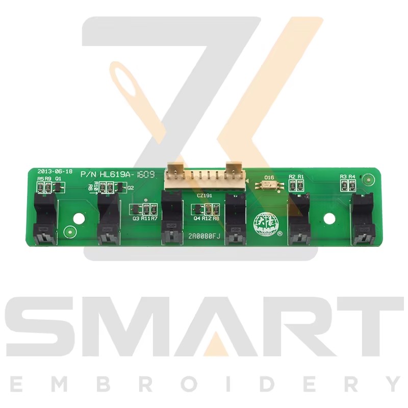 Brukte sensorkort HL619 for DAHAO System kinesiske embroidery maskiner EDH0501-HL619-U