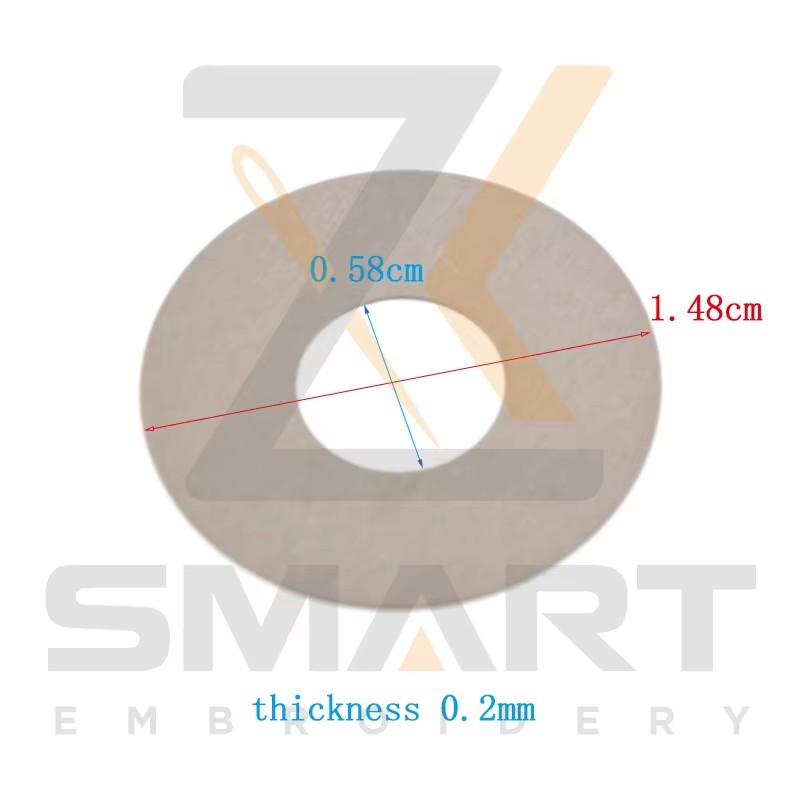 10 Stykker Barudan Embroidery Machine Parts RH230550 A9012367 Shiming Ring A0103BD01