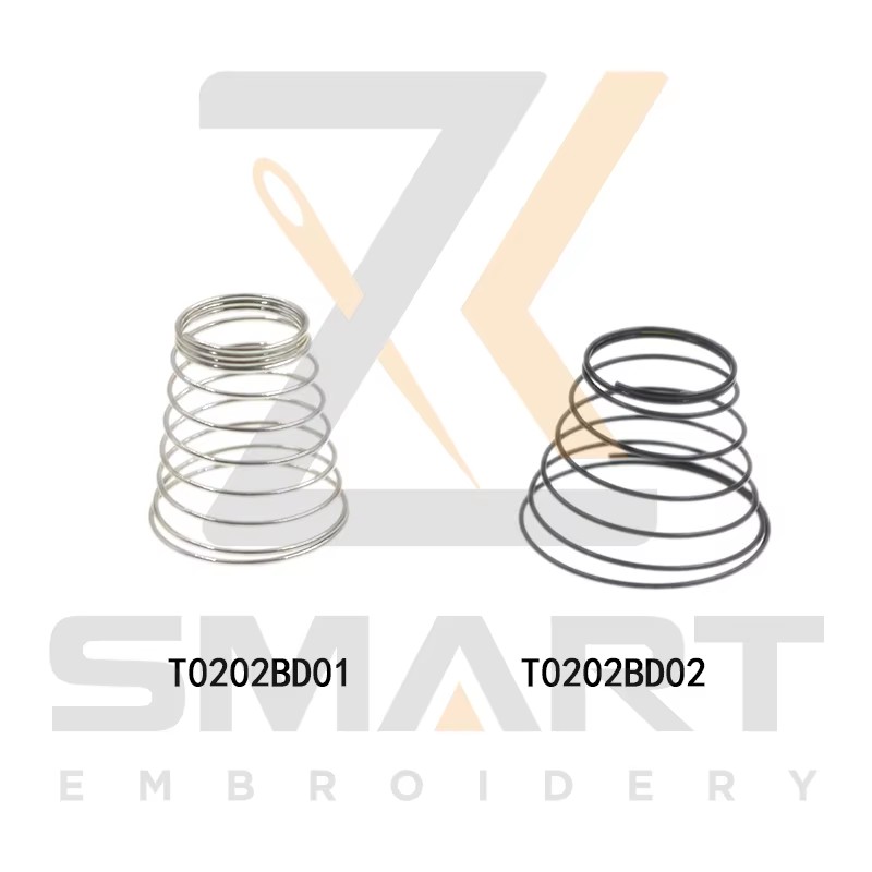 100 stykker Barudan Embroidery HT240560 Machine Return Spring T0202BD01T0202BD02