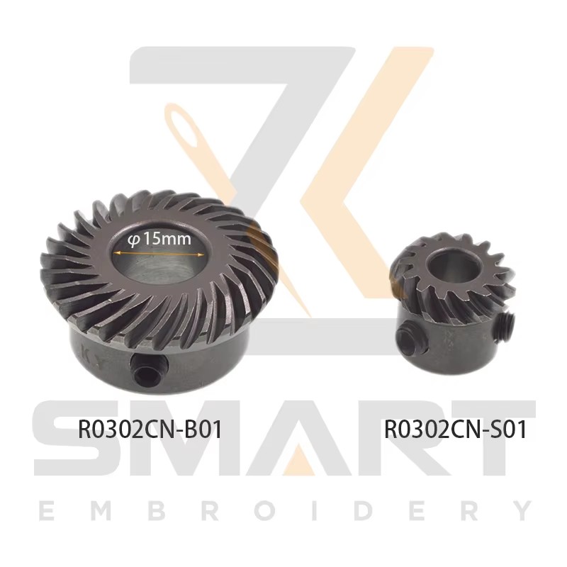 God kvalitet Rotary Hook Bevel Gear 15mm Hole Chinese Embroidery Machine Parts