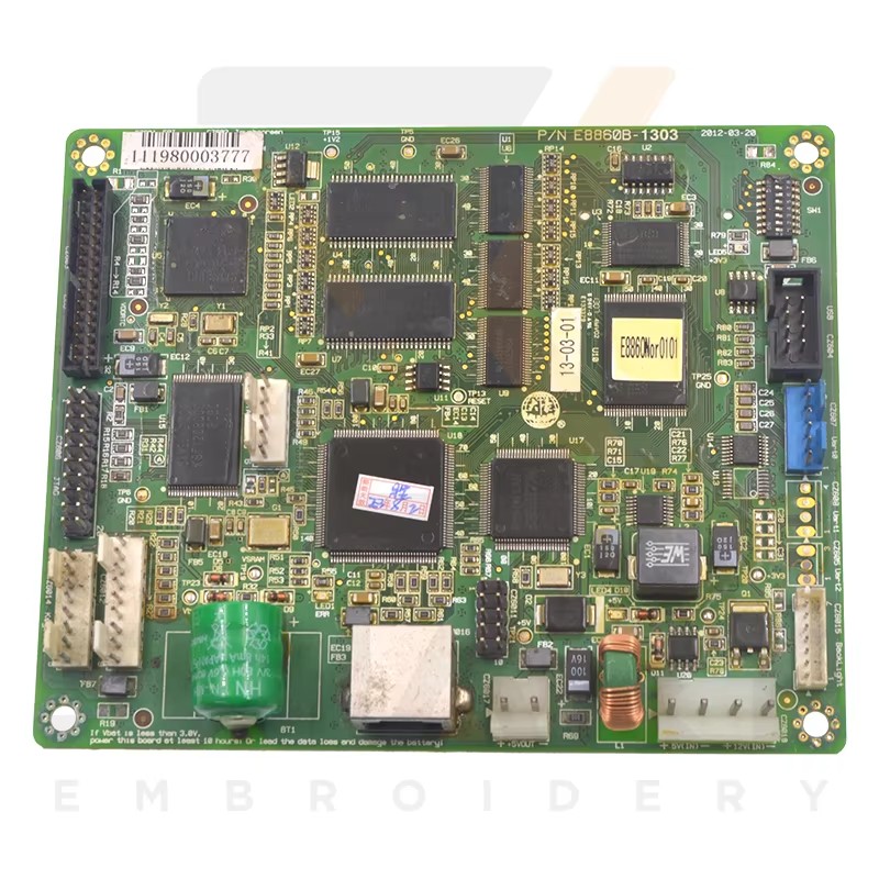 Brukte DAHAO E8860 CPU Motherboard For Kinesisk Embroidery Machine EDH0101-E8860-U