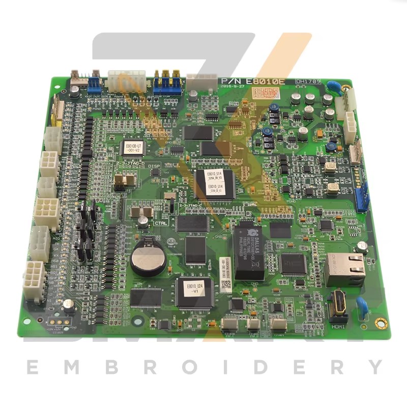 Brukte DAHAO E8010 CPU Mainboard for kinesisk 528 Computer Embroidery Machine EDH0101-E8010-U
