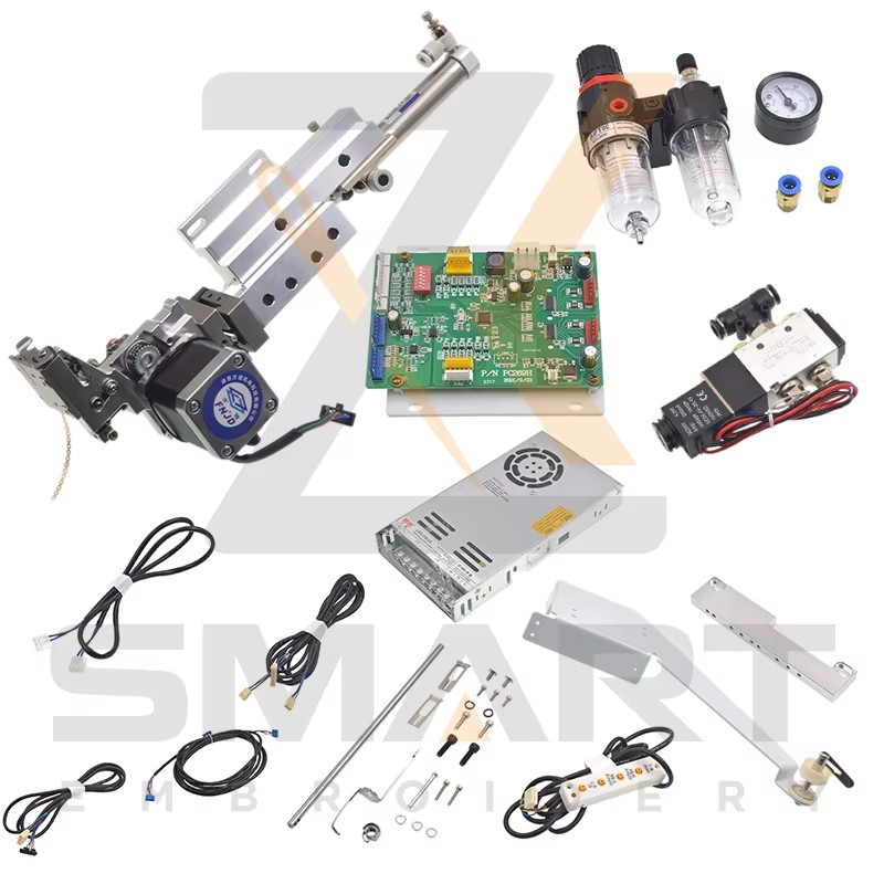 Sequin Enhets Kit Venstre Side Kinesiske Embroidery Machinery Parts S07004-L/KIT