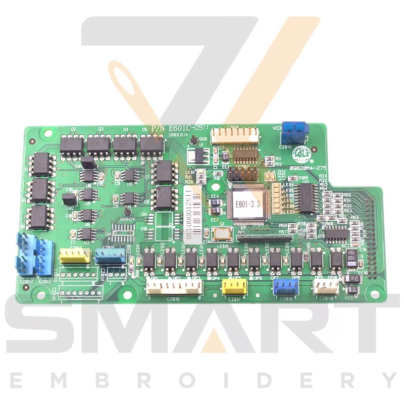 Brukte DAHAO E601 Board For Kinesisk Embroidery Machine EDH06-E601-U