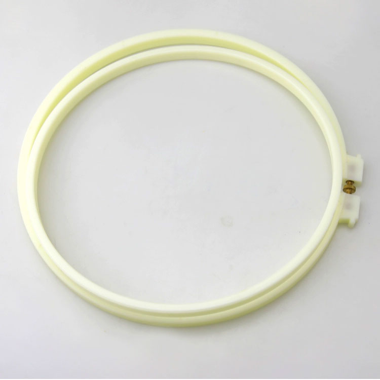 Embroidery Frame Runde ABS Embroidery Frame Embroidered Stretch Frame Embroidery Stretch Cross Embroidery Hånd Push Embroidery